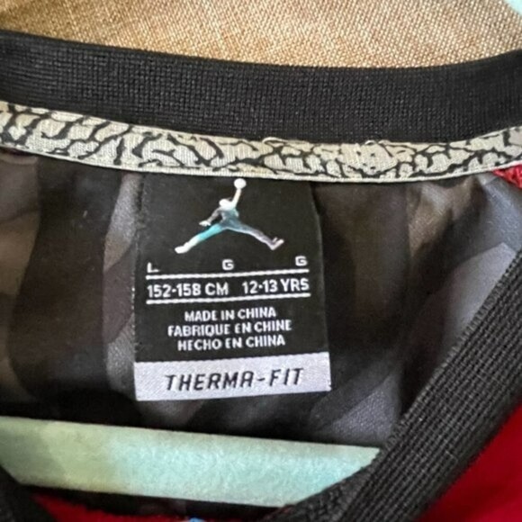 Jordan Air Jumpman Camo Therma-Fit Sweatshirt Youth Large - Picture 6 of 8